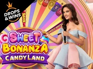 sweet bonanza candyland drops and wins